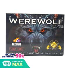 Bộ Ma Sói Ultimate Việt Hóa Mở Rộng 78 Lá Bài Tiếng Việt Phiên Bản Fox Game Đặc Biệt