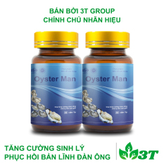 Combo 2 Hộp Hàu Oyster Man (Hộp 30 Viên)