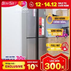 [THU THẬP VOUCHER 1.000K TRÊN APP LZD TÀI TRỢ] – [TRẢ GÓP 0%] Tủ lạnh Sharp Inverter 626 lít SJ-FX630V-ST, hệ thống làm lạnh kép, khử mùi Nano (Miễn phí giao tại HN-ngoài tỉnh liên hệ shop)