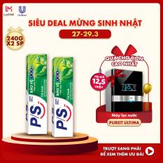 Combo 2 Kem Đánh Răng P/S Bảo Vệ 123 Trà Xanh 240g