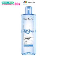 Nước tẩy trang tươi mát 3 In 1 L’Oreal Paris Micellar Water Refreshing 400ml