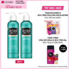 Combo 2: Gel tạo kiểu tóc Double Rich Giữ nếp uốn tóc 250ml