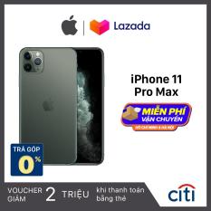Điện thoại Apple iPhone 11 Pro Max – Phân Phối Chính Hãng VN/A – Màn Hình Super Retina XDR 6.5inch, Face ID, Chống nước, Chip A13, 3 Camera, Đi Kèm Sạc Nhanh 18W