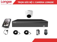 Combo bộ kit Longse 1 mắt dome nhựa 1080P-LITE