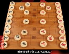 Bàn cờ tướng gỗ trúc
