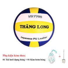 Bóng Chuyền Thăng Long VB7700 + Túi Lưới Đựng Bóng + Kim Bơm Bóng