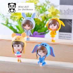 02 Búp bê mũ tai thỏ minidoll