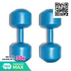 Bộ 2 Tạ tay nhựa VN 5 Kg