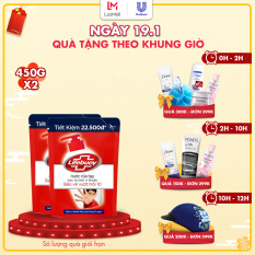 Combo 2 X Nước Rửa Tay Sạch Khuẩn Lifebuoy Bảo Vệ Vượt Trội 10 Túi 450g