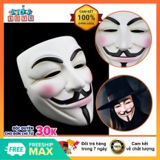 Mặt nạ hacker, mặt nạ hóa trang lễ hội cho bé, chất liệu nhựa ABS cao cấp an toàn cho bé