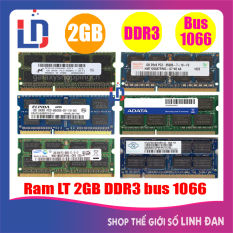 Ram Laptop 2GB DDR3 bus 1066 PC3 8500s(nhiều hãng)samsung hynix kingston – LTR3 2GB