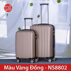 Vali NEWWAY NW8802 Vali du lịch Vali kéo vali nhựa abs+pc vali Size 20inch