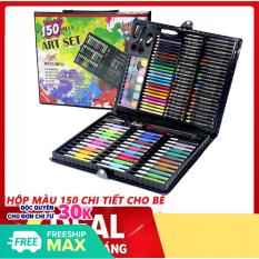 Hộp màu – Hộp màu 150 chi tiết – Bút màu – Hộp Màu Vẽ Đa Năng 150 Chi Tiết, Chất Lượng Màu Đep, Tươi Sáng, Lớp Màu Đều và Mịn, An Toàn cho Bé