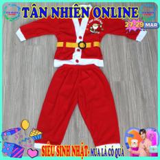 [TẶNG NÓN NOEL] Bộ đồ ông già noel bé trai và bé gái đều mặc được xinh xắn trong mùa giáng sinh