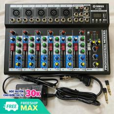 BÀN TRỘN MIXER F7 USB BLUETOOTH BÀN TRỘN ÂM THANH Giá Rẻ Chất Lượng – Mixer Livestream, karaoke