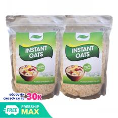 2kg yến mạch instant oats cán vỡ giúp giảm cân, bé ăn dặm SuSuTo Shop
