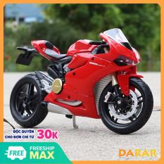 XE MÔ HÌNH – MOTO Siêu xe Ducati 1199 Panigale – MAISTO tỷ lệ 1:18