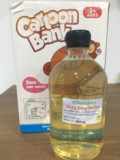 500ml Dung dịch thổi bong bóng xà phòng làm từ quả bồ hòn (Soapnut bubble solution for Kids)