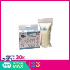 Hộp 50 túi trữ sữa Nhật Bản 200ml Babuu Baby tiện lợi cho mẹ