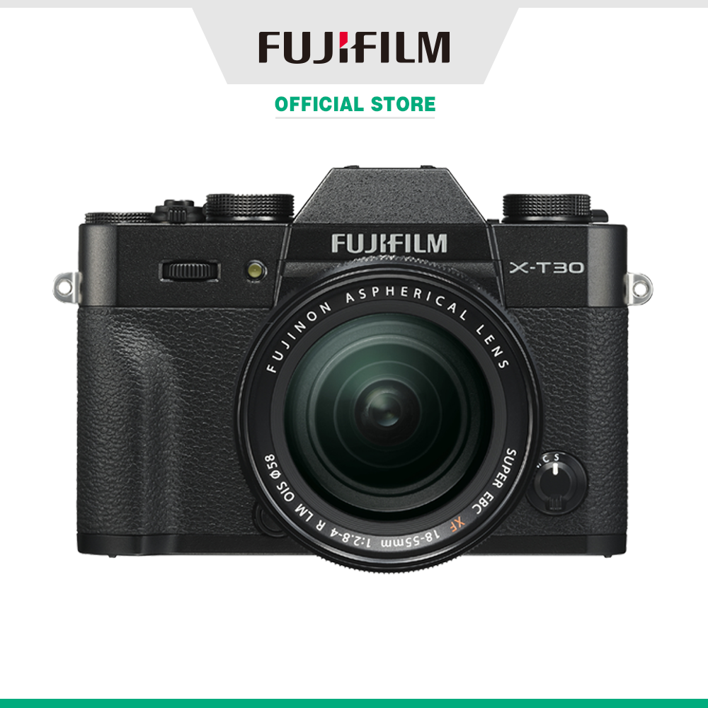 Máy ảnh kỹ thuật số Fujifilm X-T30/XF1855 (Đen/Bạc/Xám chì)