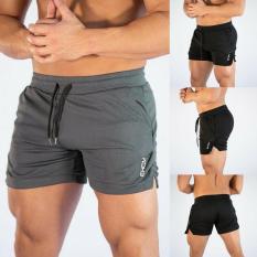 Quần Tập GYM Nam ECHT Cao Cấp SQ492, Kiểu Dáng Ngắn.