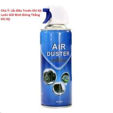 Bình xịt bụi khí nén AirDuster Xanh Cao Cấp-Xịt Cực Mạnh