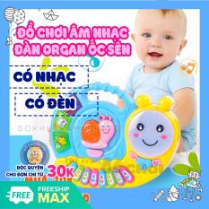 Đồ chơi nhạc cụ mẫu đàn piano cho bé hình chú ốc sên dùng pin có nhạc, có đèn xinh xắn 3021 – đồ chơi âm nhạc cho trẻ em – Đồ khuyến mãi giá tốt