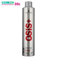 Gôm xịt tóc giữ nếp cứng Schwarzkopf OSiS + 3 Session Extreme Hold Hairspray 300ml