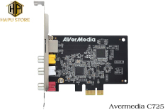 Avermedia C725 – Card ghi hình nội soi, siêu âm AV, Svideo chuẩn PCI-E cao cấp