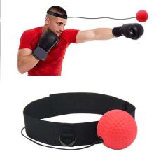 Bóng Phản Xạ Võ Thuật – Boxing Ball Headband, Bóng Phản Xạ Tốc Độ Đấm, Bóng Huấn Luyện Tay Phối Hợp Mắt với Đầu Cải Thiện Phản Ứng, Bóng Đấm Boxing Tập Thể Dục Đánh Bóng với Băng cho Phản Xạ Tốc Độ
