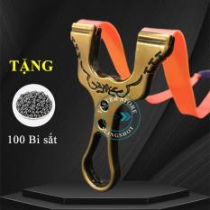 Sung Na Cao Su Dây Dẹt Mini Dây 2 Lớp 1 mm + Tặng 100 viện bi sắt 8mm