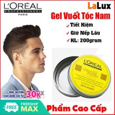 Gel Vuốt Tóc L’ORÉAL 200GRAM – Sáp Vuốt Tóc Nam – Tạo Kiểu Tóc Chuyên Nghiệp