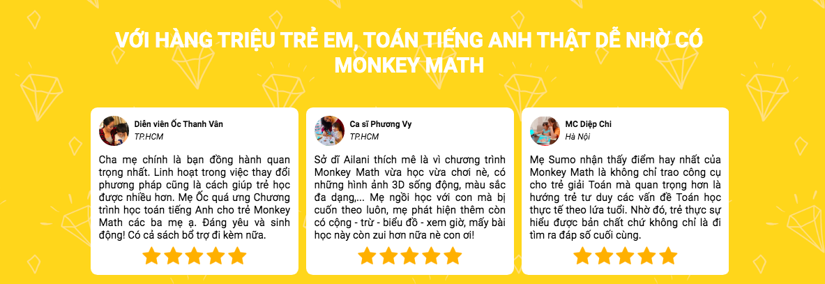 Monkey Math TRỌN ĐỜI - Toán tiếng Anh cho trẻ (Không WORKBOOKS)