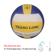 Bóng Chuyền Thăng Long 6800 + Túi Lưới Đựng Bóng + Kim Bơm Bóng