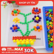 Đồ chơi trẻ em trồng nấm, ghim nấm tạo hình từ 296 nấm phát huy khả năng sáng tạo, phát triển tư duy và tăng cường tập trung cho trẻ từ 3 tuổi trở lên