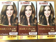 KM MÙA CORONA KEM NHUỘM TÓC PHỦ BẠC, THUỐC NHUỘM TÓC PHỦ BẠC (NÂU) TAHAKI SHOP