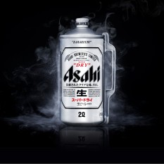 Bom bia Asahi Karakuchi 2 lít
