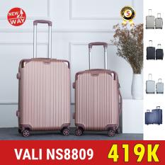 Vali NEWWAY NW8809 Size 20inch vali kéo vali du lịch vali XÁCH TAY LÊN MÁY BAY BỊT GÓC SIÊU BỀN CAO CẤP*-Gửi từ TPHCM–Hàng có sẵn