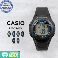 Đồng hồ nam dây nhựa Casio Standard chính hãng Anh Khuê F-200 & F-201 Series