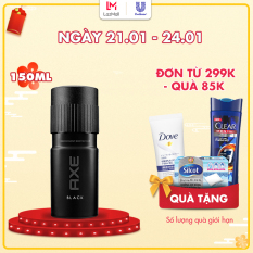 Xịt Ngăn Mùi Toàn Thân Axe Black (150ml)
