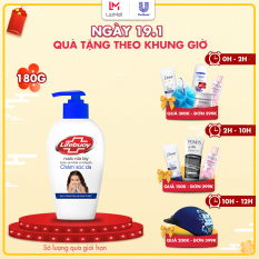 Nước rửa tay Lifebuoy Bảo vệ khỏi vi khuẩn 180gr (Chai): Chăm sóc da