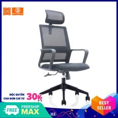 Ghế xoay tựa đầu cao cấp B0171- Computer chair – Xoay 360 độ – Nâng hạ cao thấp – Chống ê mỏi cổ