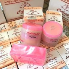 Kem collagen Plus vit E ngày và đêm (tặng kèm xà phòng)
