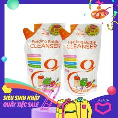 Bộ 2 gói nước rửa bình sữa Wesser 500ml ( Nhập khẩu)