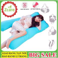 Gối bà bầu ZCARE Việt Nam, Sản phẩm đạt giải thưởng BID quality London 2018. gối chuyên dùng cho bà bầu UB30 giúp nâng đỡ lưng, bụng, giảm áp lực lên thai nhi khi ngủ, giảm đau lưng, tăng cường lưu thông máu đến thai nhi.