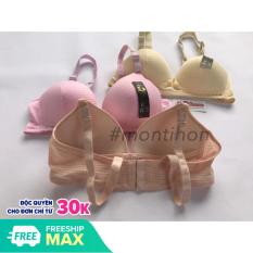 Combo 3 Áo lót Bầu và cho con bú mở cúc ngang Thái Lan