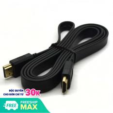 Dây hdmi Dây cáp HDMI 1.5m dẹp 1.4 Dây cáp 2 dầu hdmi 1m5 siêu nét (dây dẹt ) Tương thích tốt thiết kế chắc chắn