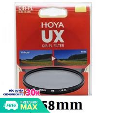 Kính lọc Hoya Filter 58mm UX CPL Slim (Circular Polarizer)