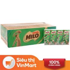 [Siêu thị VinMart] – Thùng 48 hộp sữa uống lúa mạch Milo Nestlé 180ml