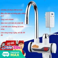 Máy nước nóng trực tiếp tại vòi-Cơ chế làm nóng cực nhanh có nước nóng chỉ sau 3s,chống giật,chống rò rỉ-Sale sốc 50% ,giao hàng toàn quốc bởi May Store.